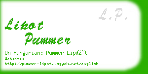 lipot pummer business card